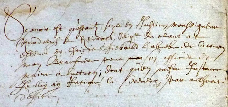 T. Labuebe installé maire